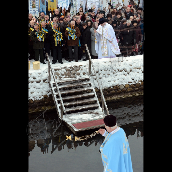 Тернопільська область. Святкування Водохреща.